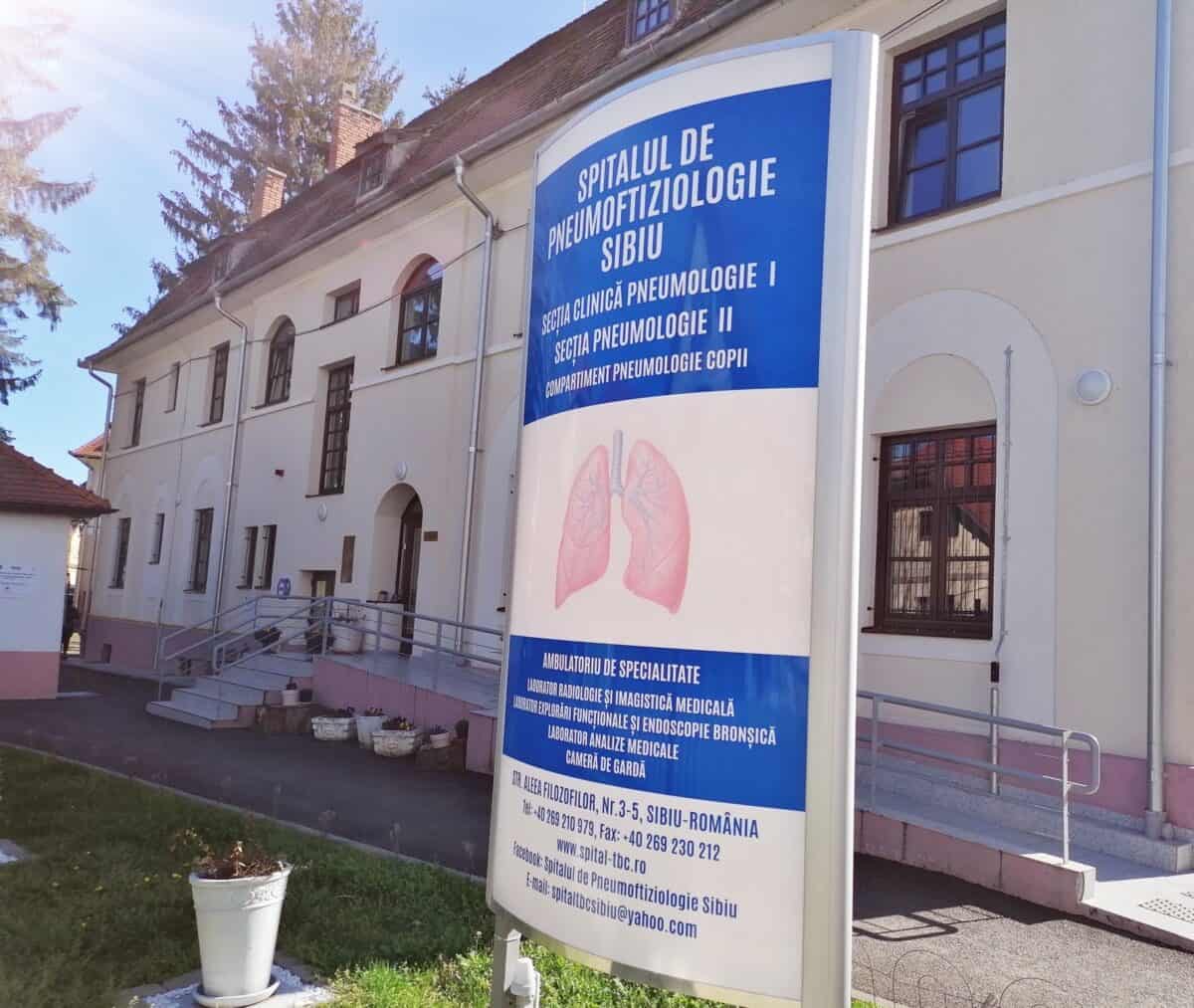 Program nou de vizite la Spitalul de Pneumoftiziologie din Sibiu