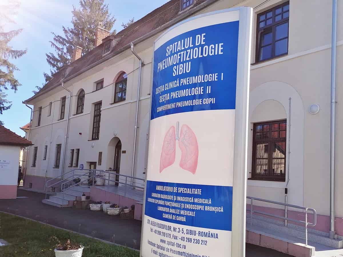 Program nou de vizite la Spitalul de Pneumoftiziologie din Sibiu