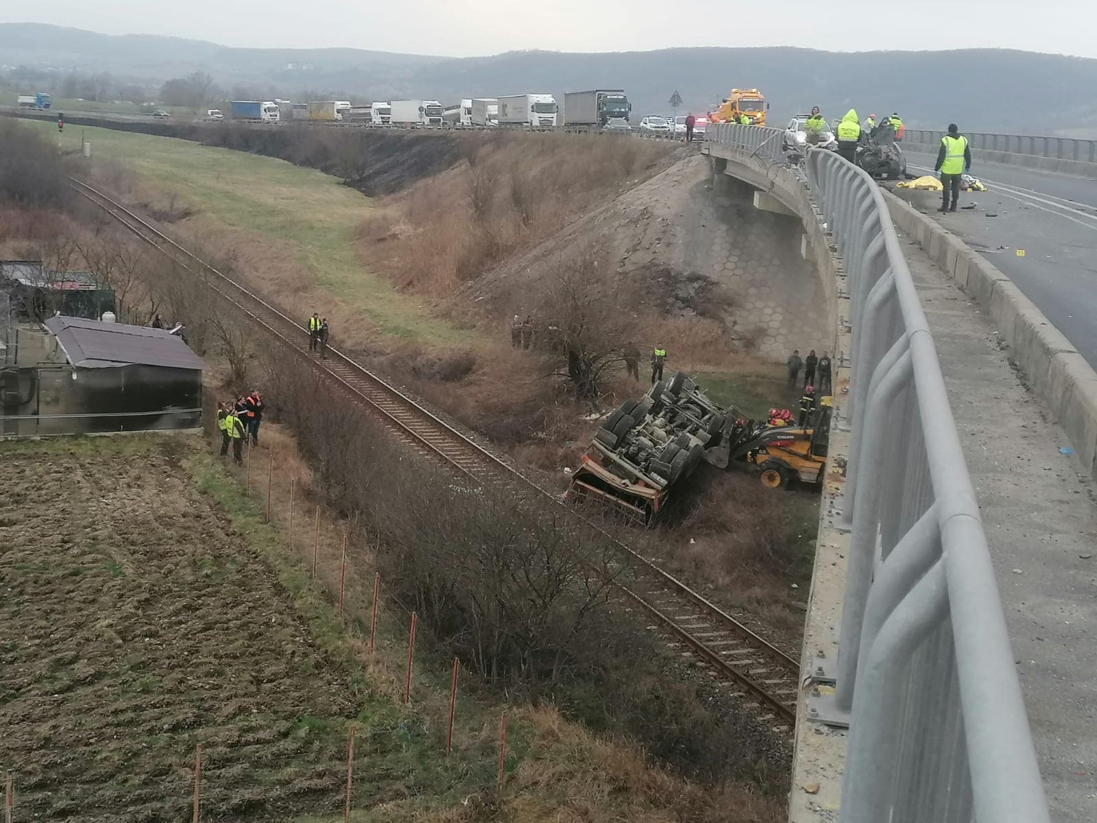 Imagini de la accidentul mortal de pe Centura Avrigului. Trei oameni și-au pierdut viața (video)