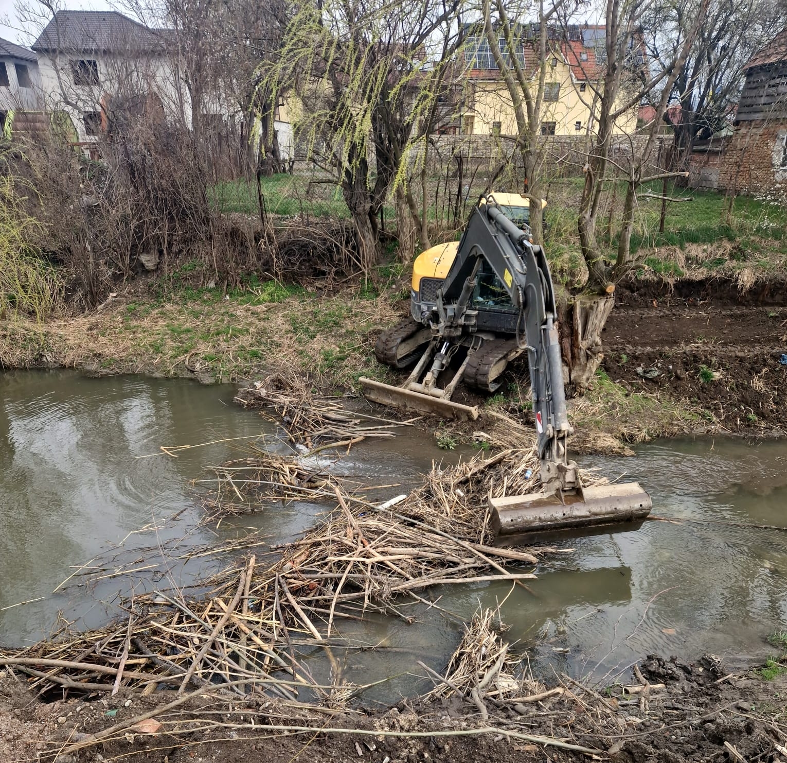 a început curățenia de primăvară la sibiu. au fost adunate 20 de tone de gunoaie (foto)