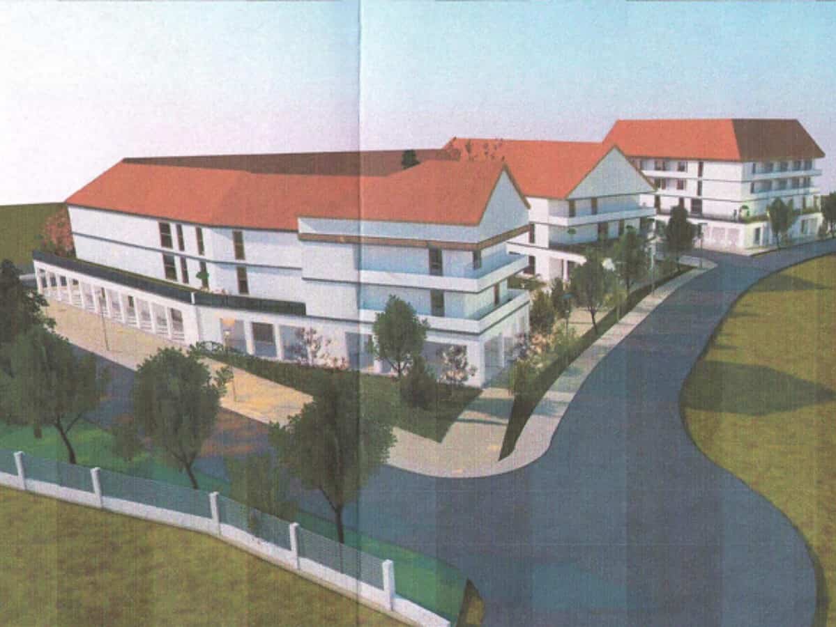 complex pentru vârstnici construit lângă lacul binder. va avea spații de cazare, cabinet medical și zone de recuperare (foto)