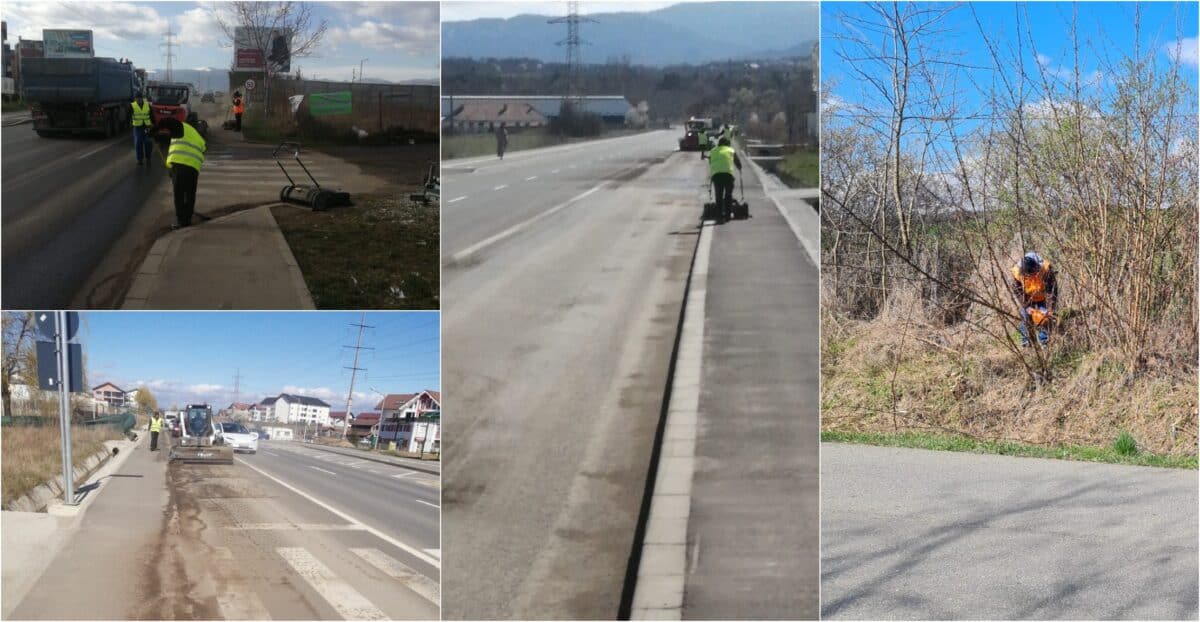 Lucrări de plombare între Sibiu și Păltiniș. Se intervine și pe alte drumuri din județ