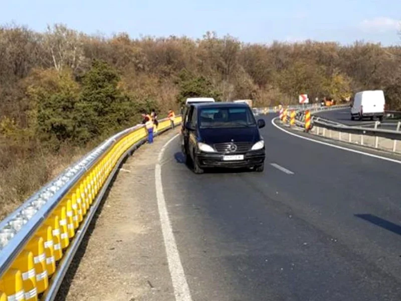 parapeții cu role de pe dn1, montați și la sibiu. efectul de bumerang al acestora salvează vieți (video)