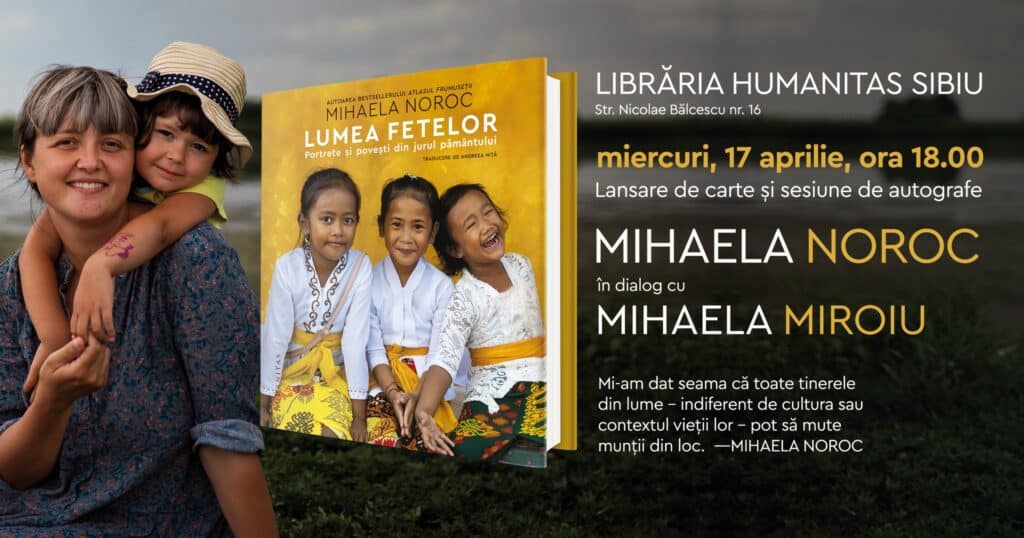 explorând diversitatea feminină: o întâlnire dialog cu fotografa mihaela noroc în sibiu, la humanitas
