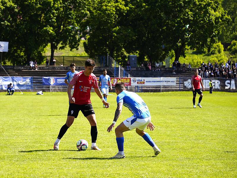 CSC Șelimbăr a pierdut la Hunedoara. ”Călăreții roșii”, fără nicio victorie în play-off-ul Ligii 2 (foto)