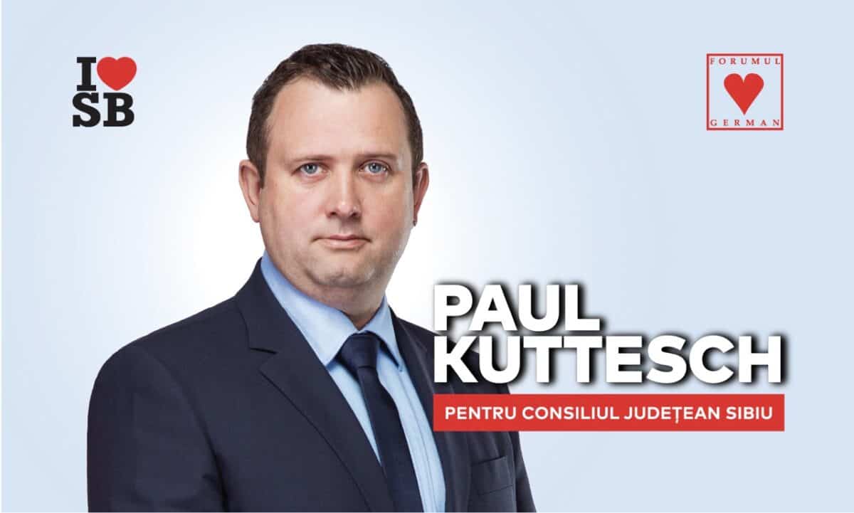 Paul Kuttesch, candidatul FDGR la președinția Consiliului Județean Sibiu: „Nu îmi doresc altceva decât să ne fie tuturor mai bine”