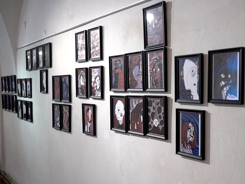 expoziție de artă contemporană la muzeul municipal mediaș