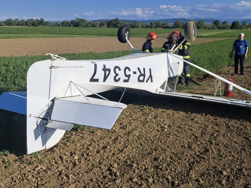 avion de mici dimensiuni prăbușit în județul alba. a decolat de la cisnădie