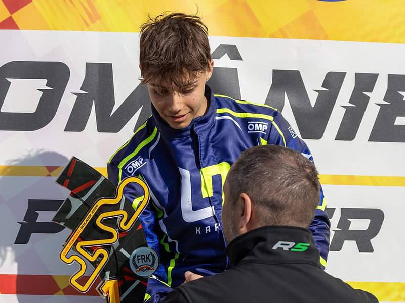 alexandru wolter aduce cupa româniei la karting, în sibiu! (video)