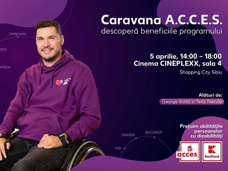 kaufland românia aduce caravana a.c.c.e.s. în sibiu