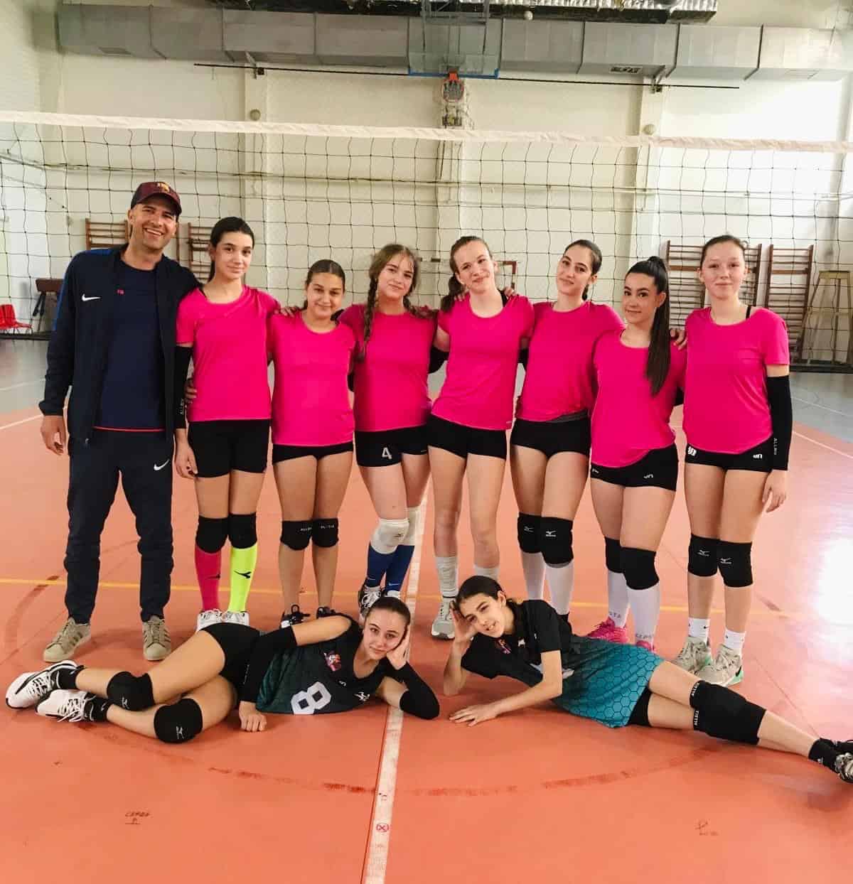 Echipa de volei fete de la Școala I.L. Caragiale, pe locul 5 pe țară la Olimpiada Sportului Școlar