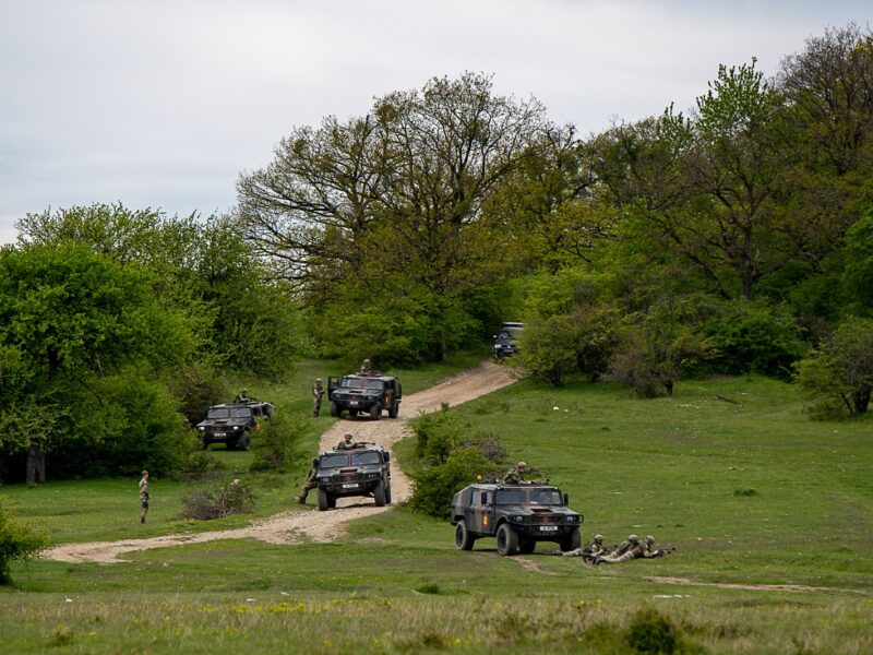 exercițiu militar amplu al studenților academiei forțelor terestre „nicolae bălcescu” în sibiu (foto)