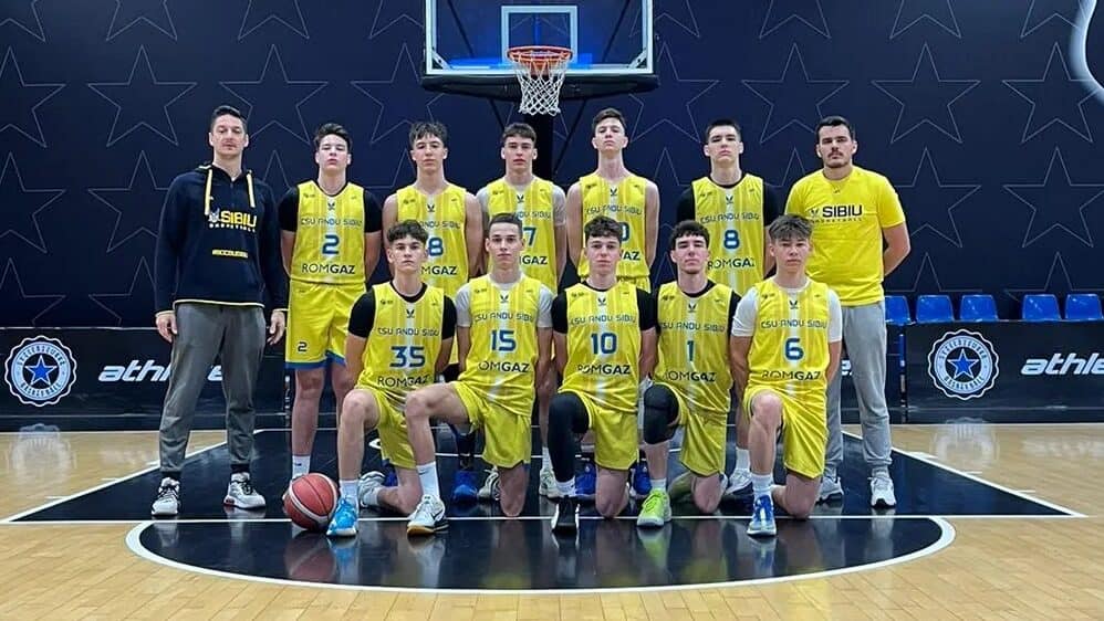 Prestație onorabilă pentru juniorii U16 de la CSU Sibiu în turneul Super Final din capitala Italiei