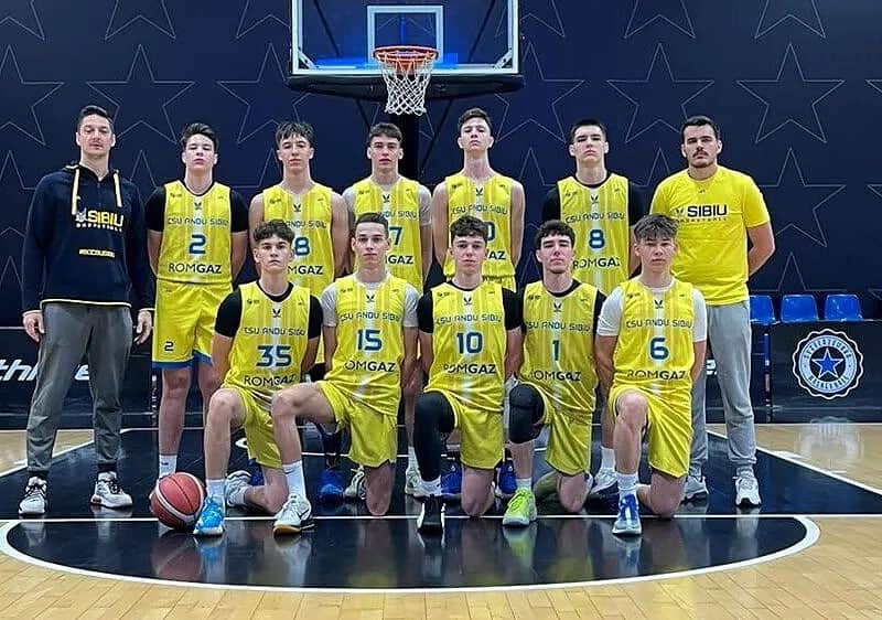 Prestație onorabilă pentru juniorii U16 de la CSU Sibiu în turneul Super Final din capitala Italiei