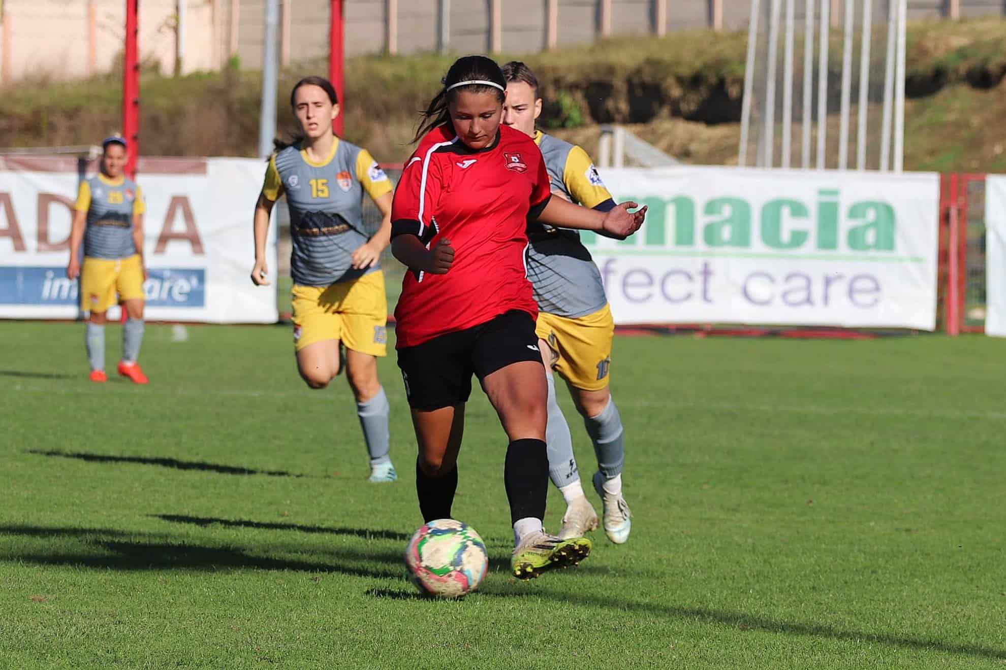 Fotbalistele de la FC Hermannstadt, victorie categorică cu Alba Iulia. Sibiencele au urcat pe locul 3 în Liga 2