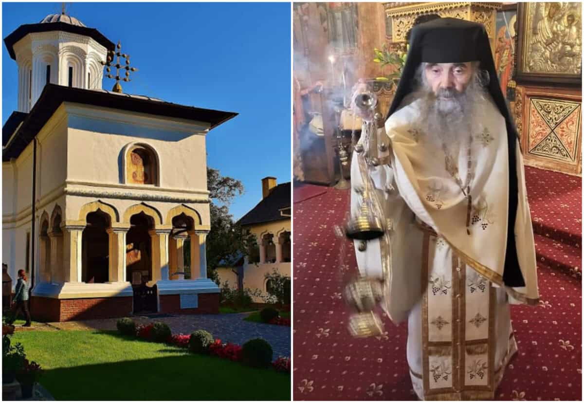 Arhimandrit Ioanichie Popescu, la Mănăstirea Surpatele, judeţul Vâlcea