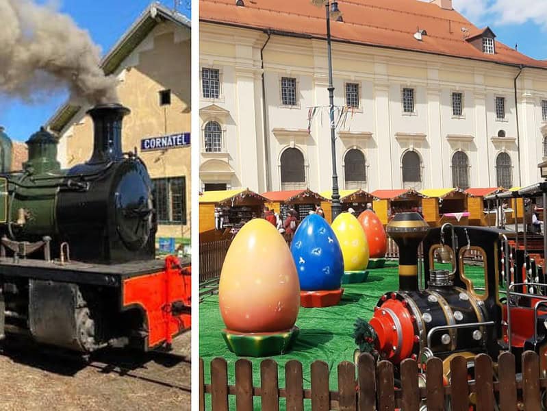 ce poți face în minivacanța de 1 mai la sibiu. plimbările cu mocănița și târgul de paști, principalele atracții