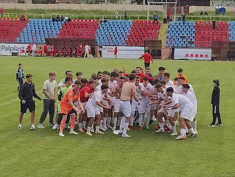 FC Hermannstadt a eliminat pe CSC Șelimbăr în sferturile Campionatului Național U 17