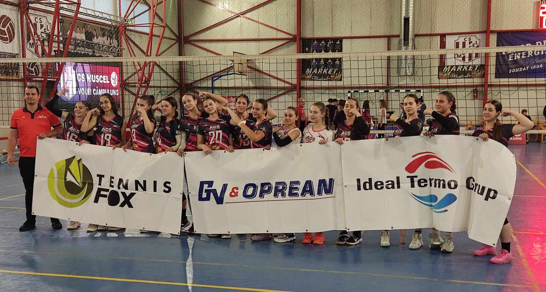 Echipa de fete Under 15 a Champions Sibiu, în semifinalele Campionatului Național