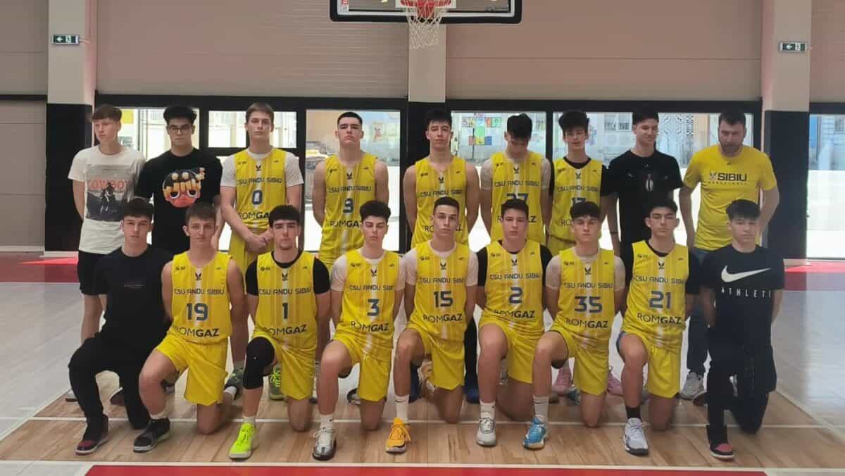 baschetbaliștii u 16 de la csu andu sibiu atacă în acest weekend calificarea la turneul final al campionatului național