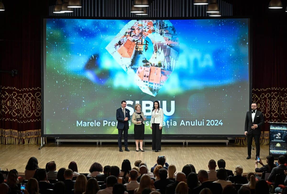 Sibiul a câștigat două dintre cele mai importante premii la Gala Destinația Anului 2024 (foto)