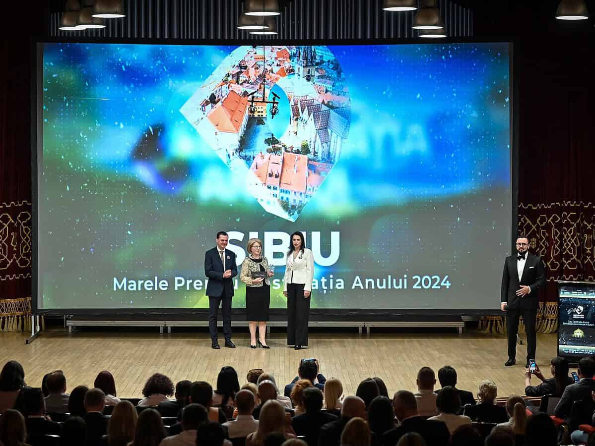 Sibiul a câștigat două dintre cele mai importante premii la Gala Destinația Anului 2024 (foto)