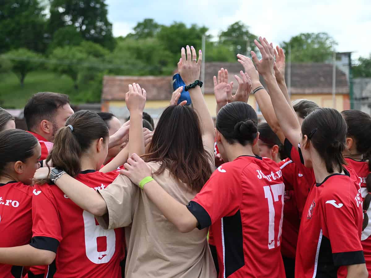 fotbalistele de la fc hermannstadt au câștigat la scor cu baia mare și vor termina pe podium în eșalonul secund (foto video)