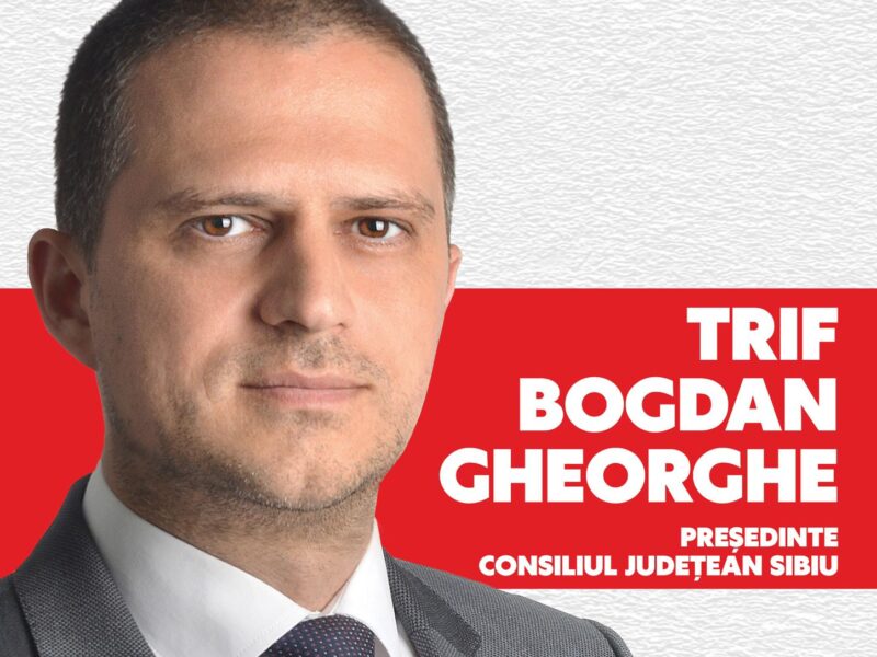 alege înțelept: bogdan trif – președinte consiliul județean sibiu!