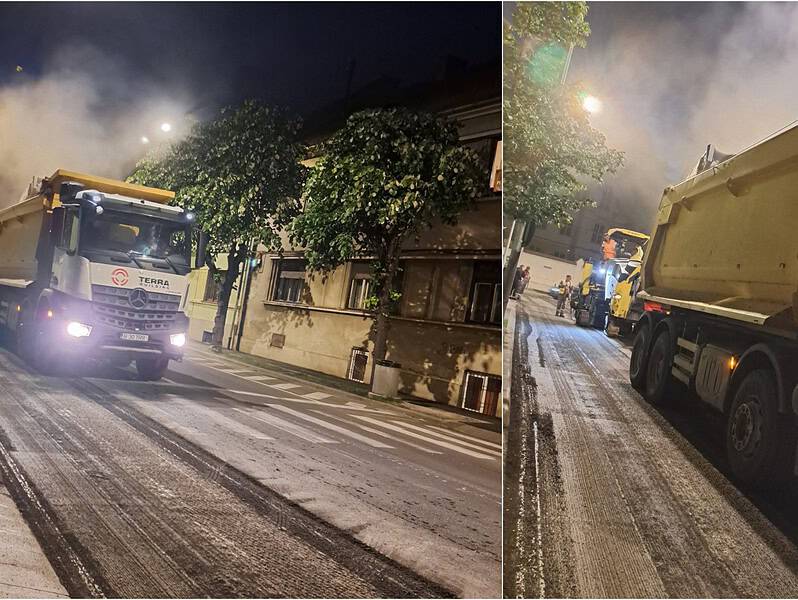 străzile banatului și dealului din sibiu vor fi asfaltate pe timp de noapte