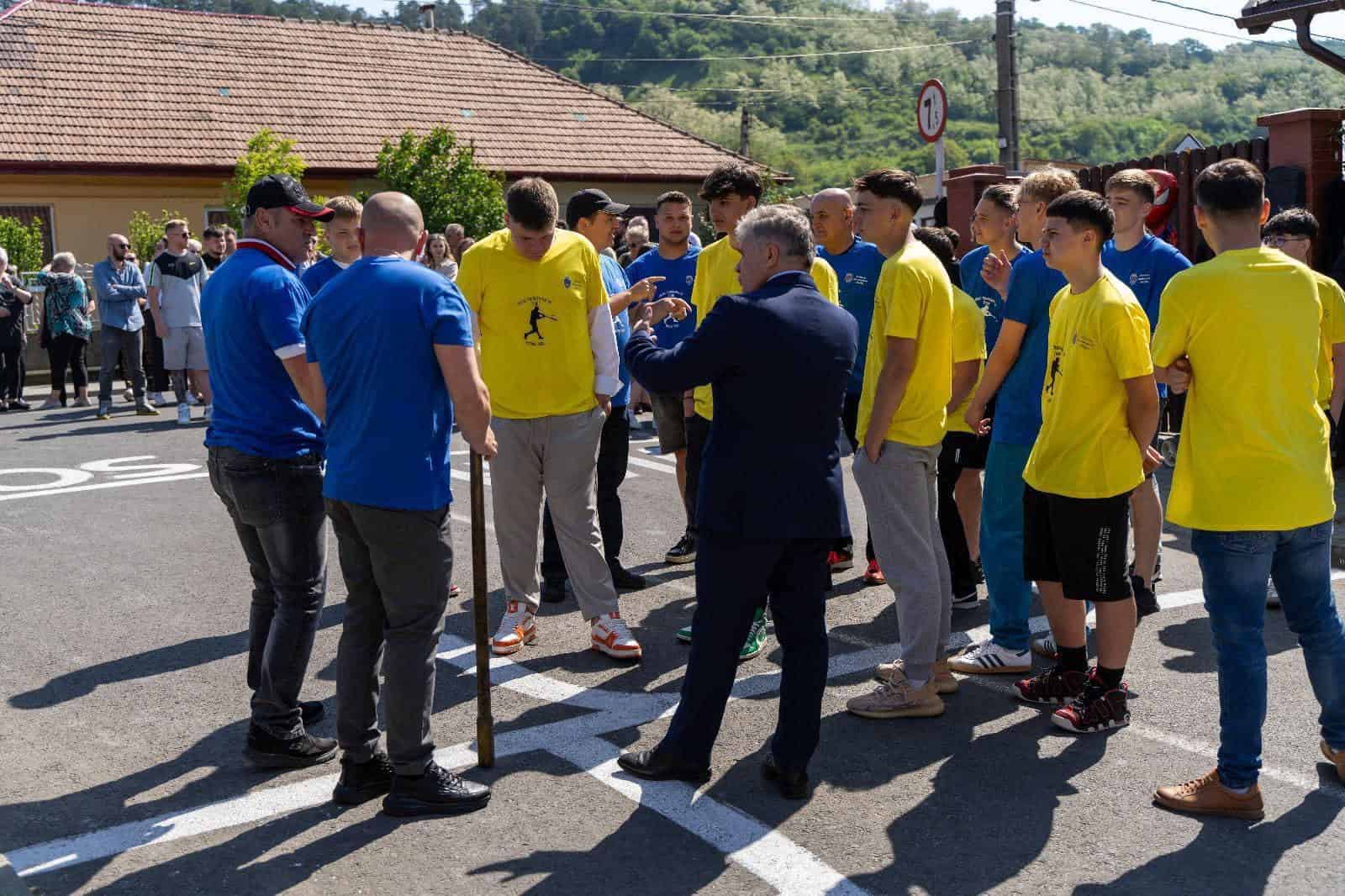 Tradiția jocului de Țuru s-a păstrat și în acest an la Mediaș (foto)