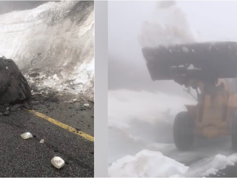 transalpina rămâne pentru moment închisă. în zonă cad pietre (video)