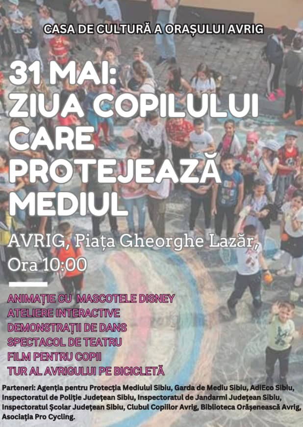 ”avalanșă” de evenimente organizate de ziua copilului la sibiu, dar nu ratați pe cele de la shopping city și teatrul gong