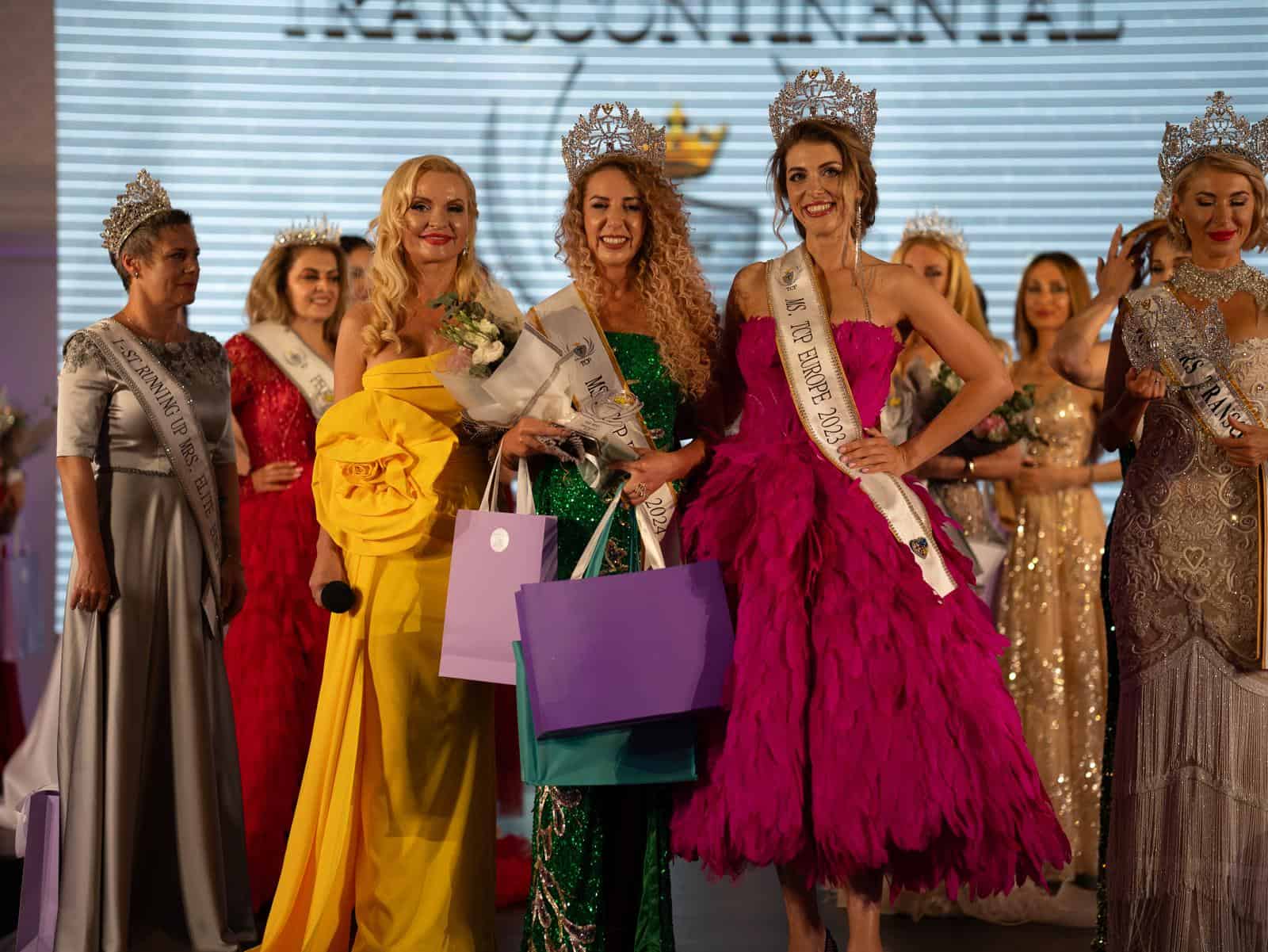 Sibianca Ana Maria Voicu aleasă cea mai frumoasă femeie din Europa la un celebru concurs de Miss