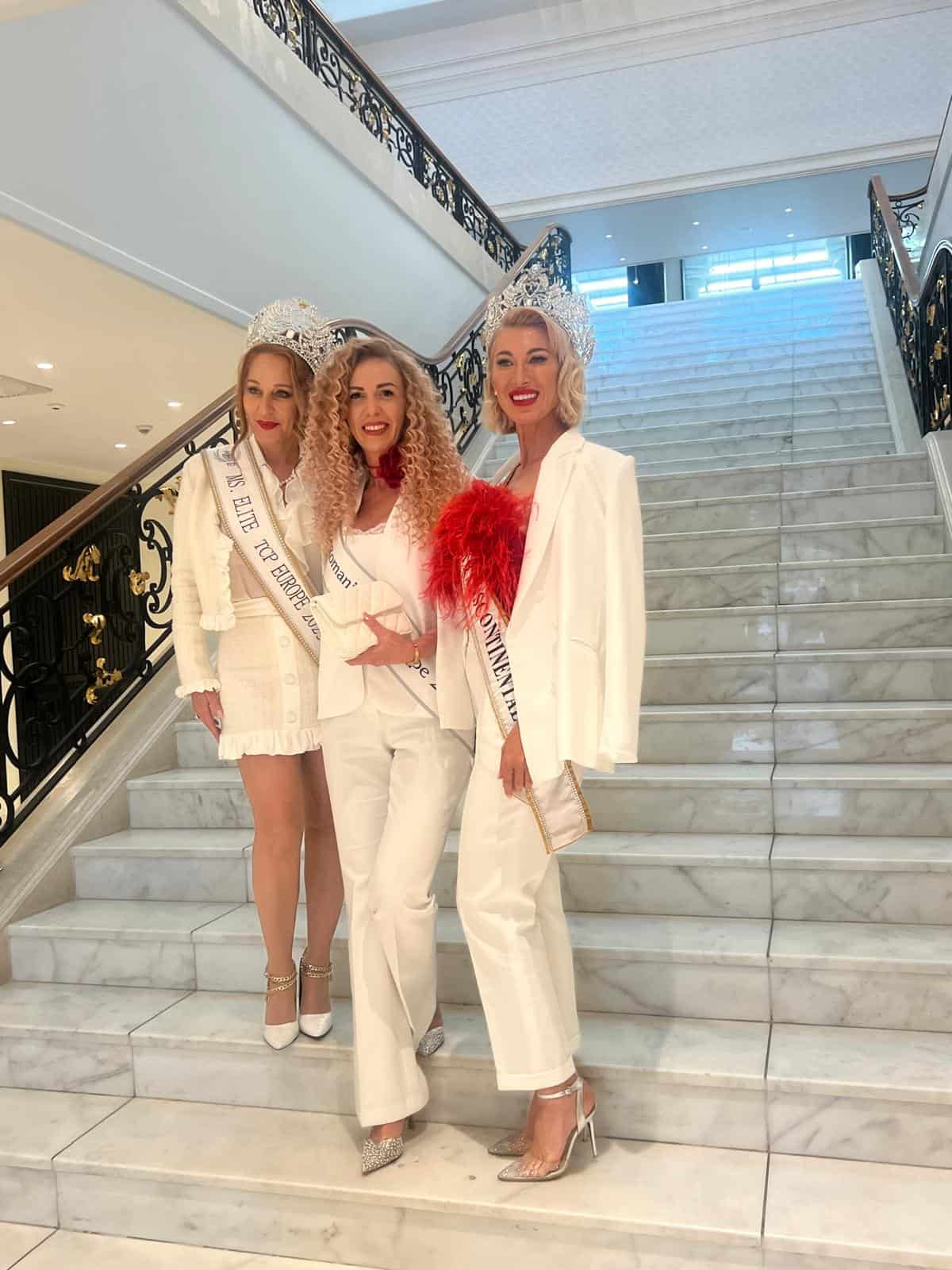 Sibianca Ana Maria Voicu aleasă cea mai frumoasă femeie din Europa la un celebru concurs de Miss