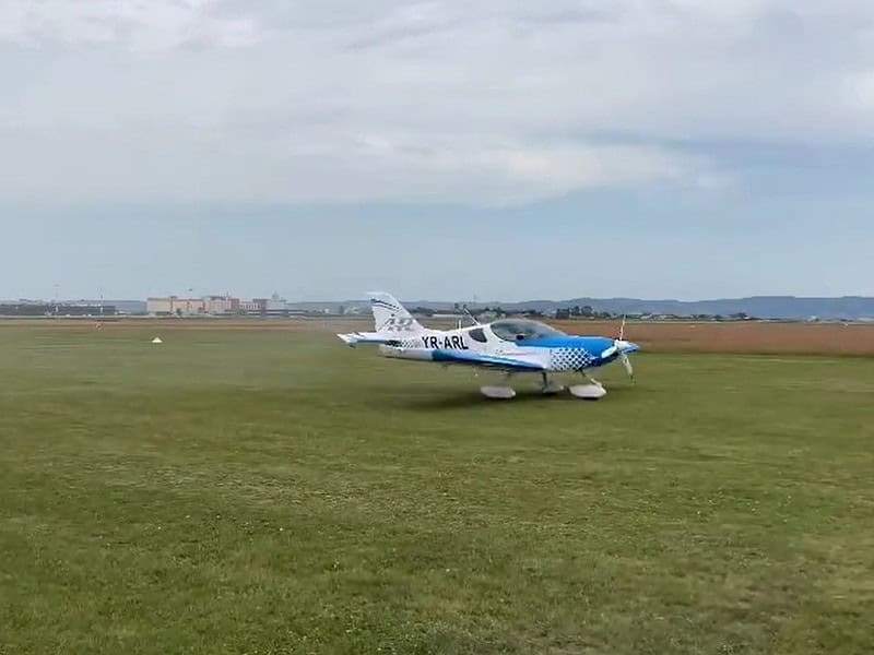 aeroclubul hermann oberth din sibiu are un nou avion în flotă (foto video)