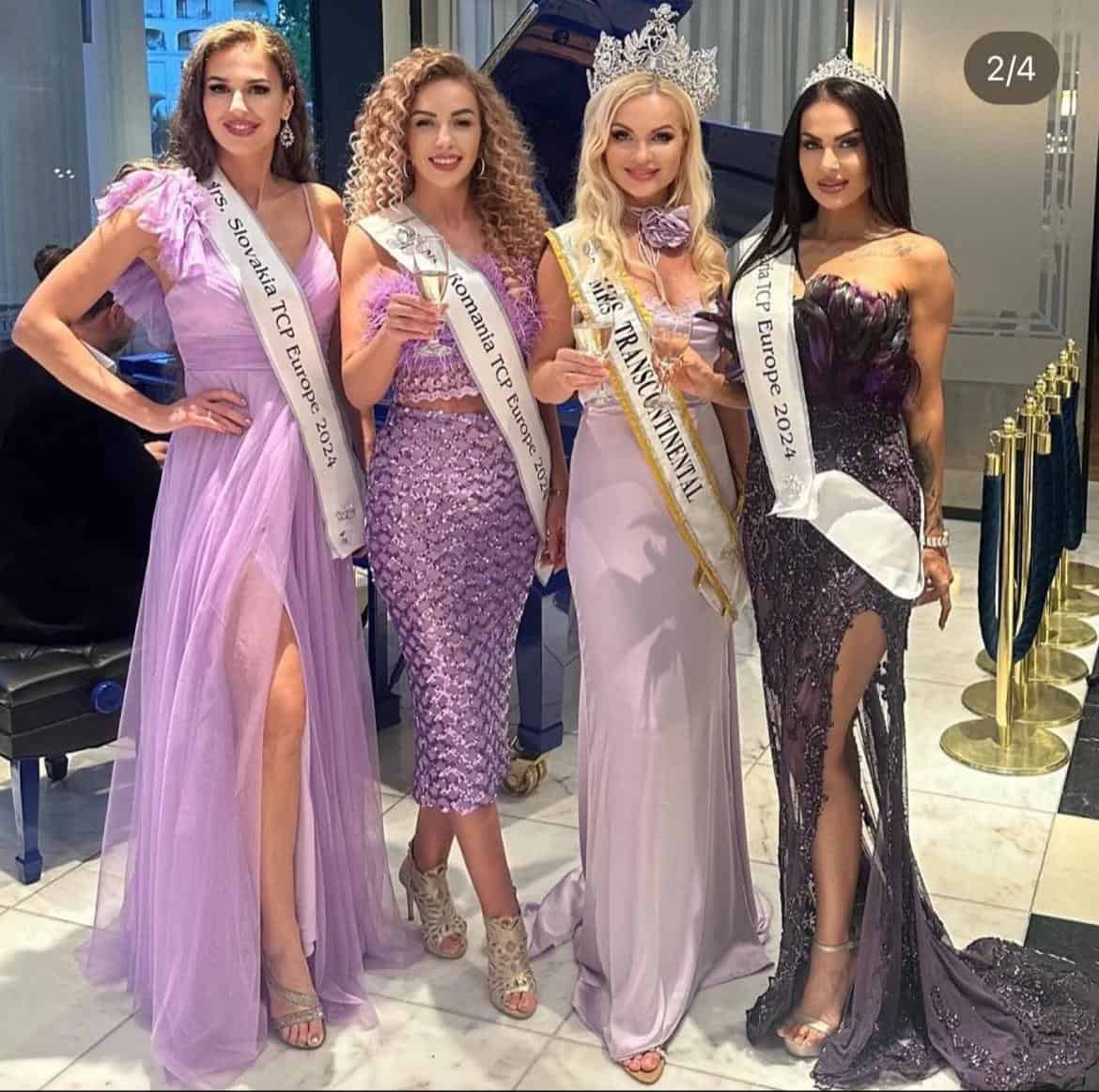 Sibianca Ana Maria Voicu aleasă cea mai frumoasă femeie din Europa la un celebru concurs de Miss