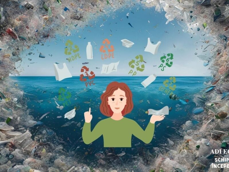 reciclarea plasticului: categorii și procese specifice pentru o lume mai verde