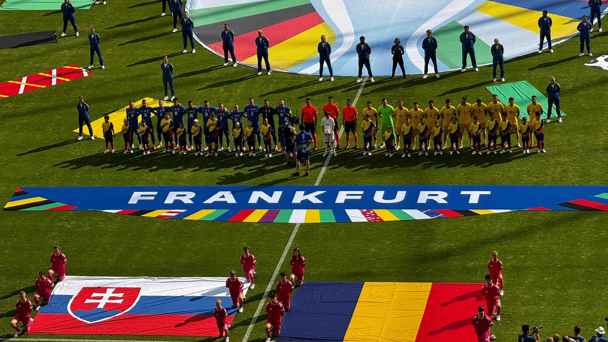 LIVE TEXT Peste 30.000 de români, printre care și sibieni sunt la Frankfurt ca să susțină ”tricolorii”. România - Slovacia 1-1 și ”tricolorii” merg în optimile de finală de pe primul loc în grupă (video, foto)