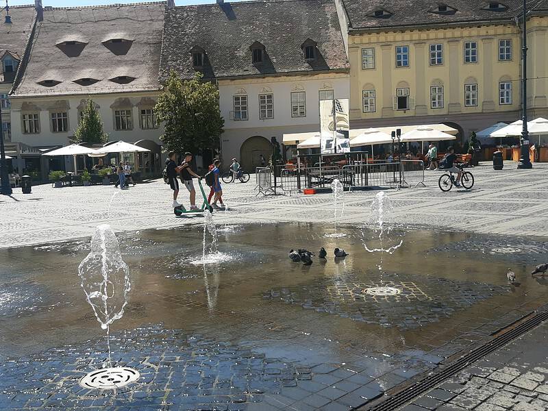 cod portocaliu de caniculă în județul sibiu