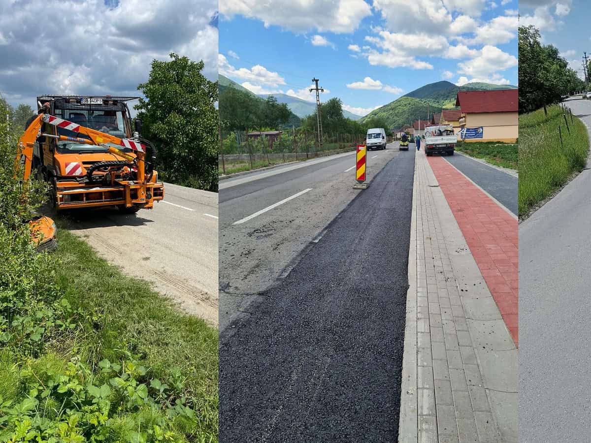 Ce s-a făcut pe drumurile din județul Sibiu și ce urmează între 03.06.2024 - 07.06.2024.