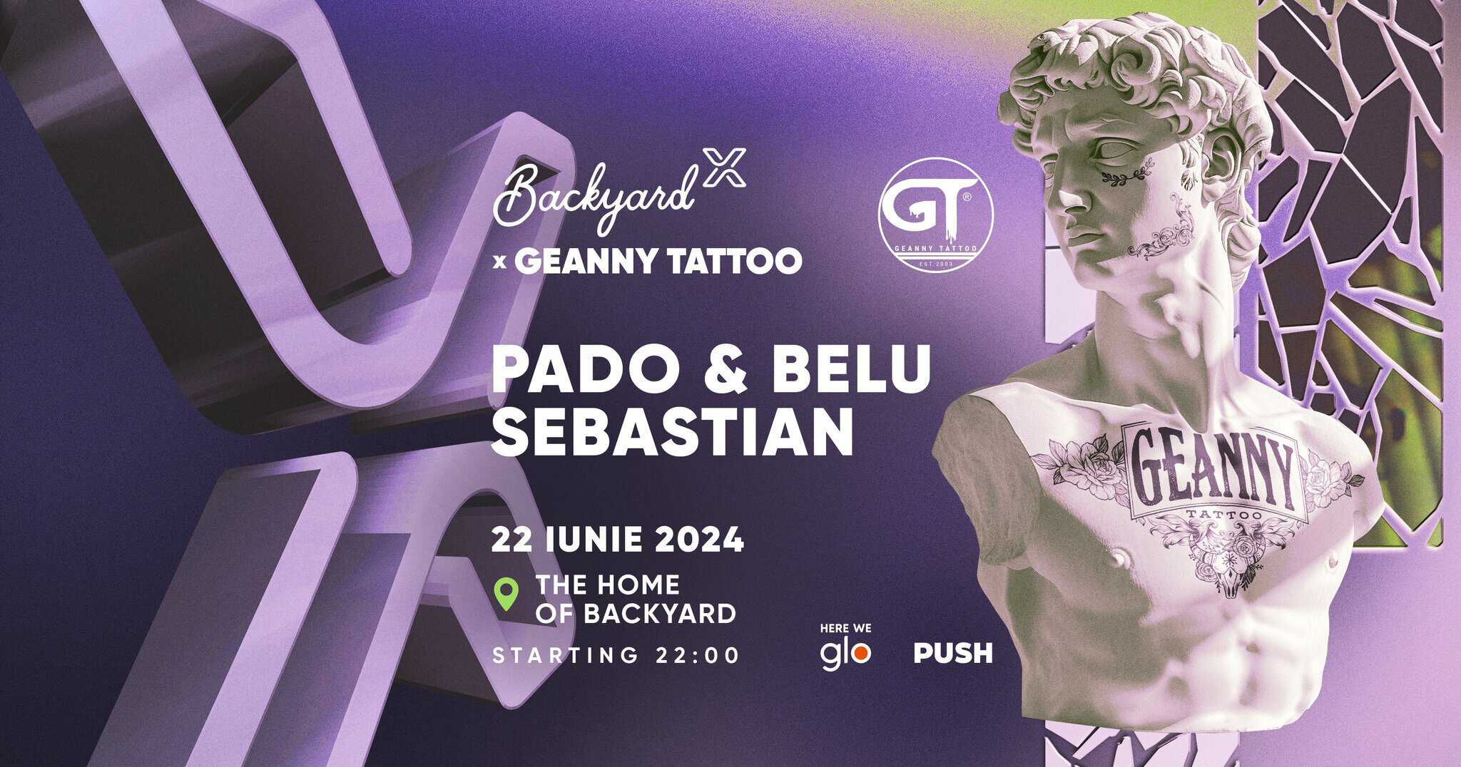 Petrecere cu DJ Pado & Belu la Backyard și acces gratuit pentru persoanele cu tatuaje