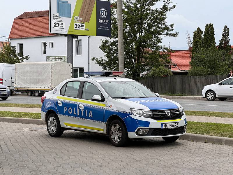 șofer din sibiu prins în trafic drogat la volan pe un drum județean