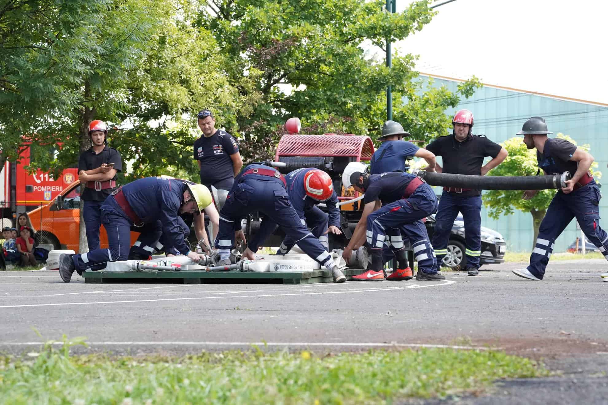 SVSU Sasu câștigător al competiției pompierilor din județul Sibiu (foto)