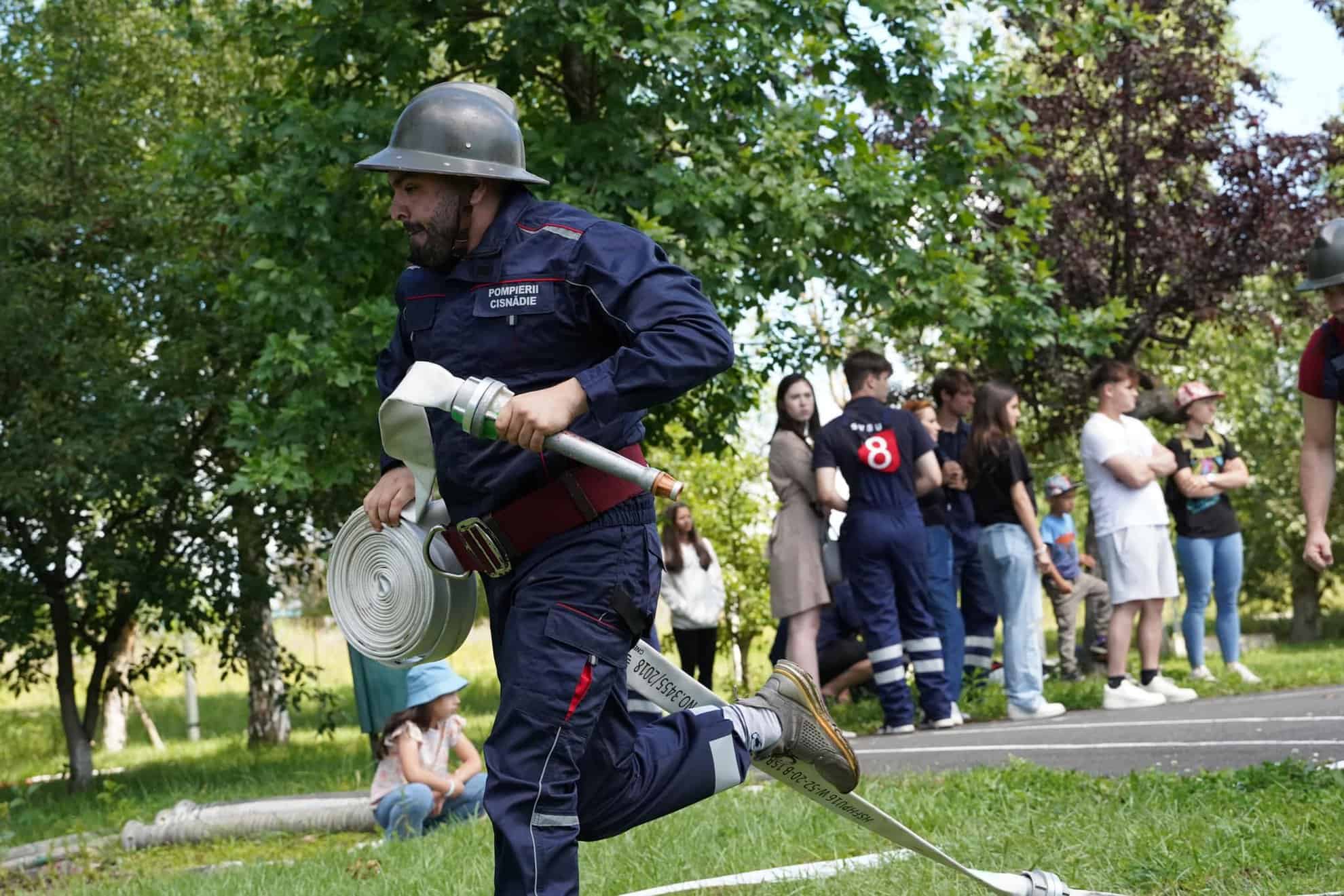 SVSU Sasu câștigător al competiției pompierilor din județul Sibiu (foto)