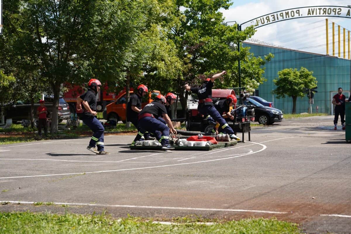 SVSU Sasu câștigător al competiției pompierilor din județul Sibiu (foto)