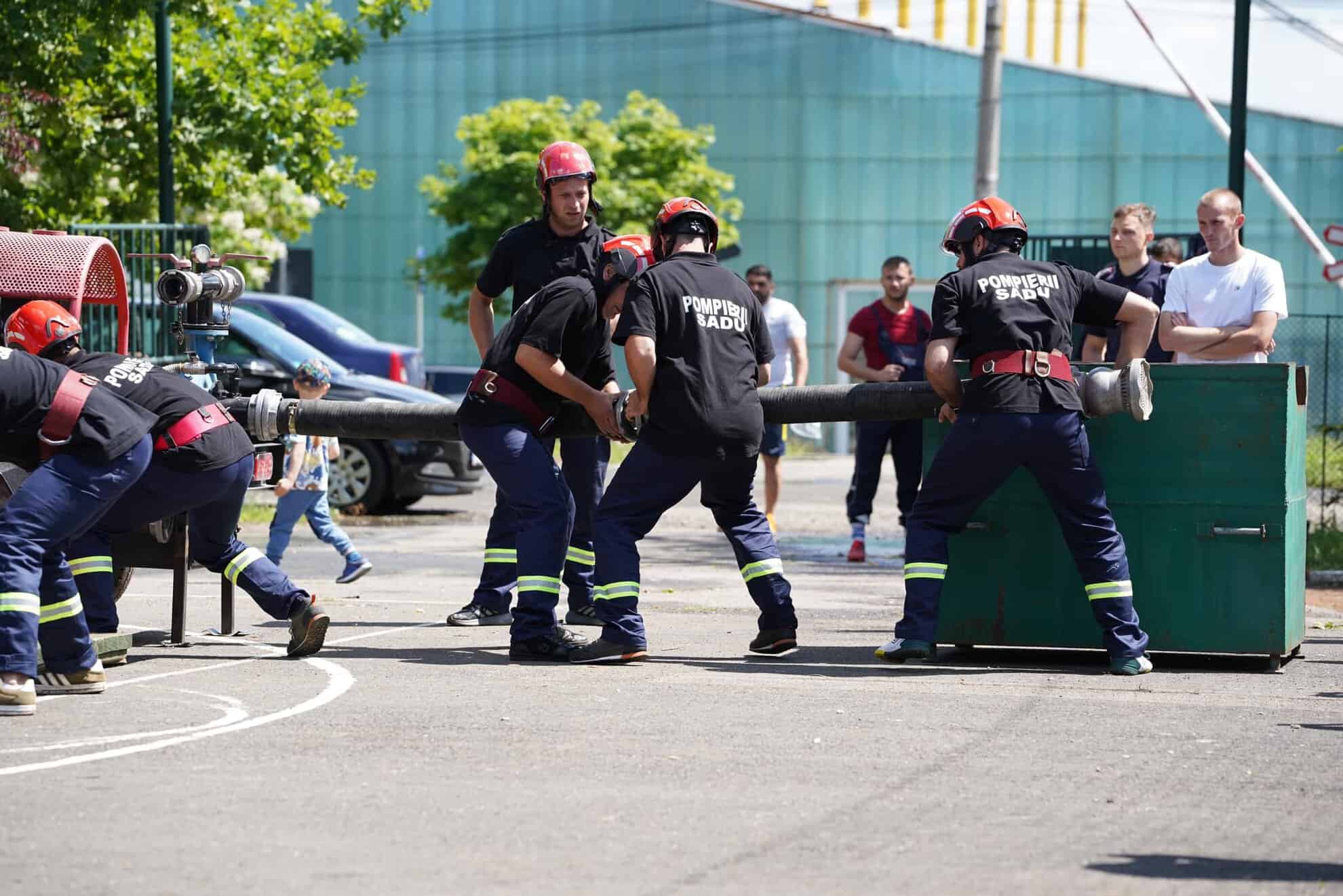 SVSU Sasu câștigător al competiției pompierilor din județul Sibiu (foto)