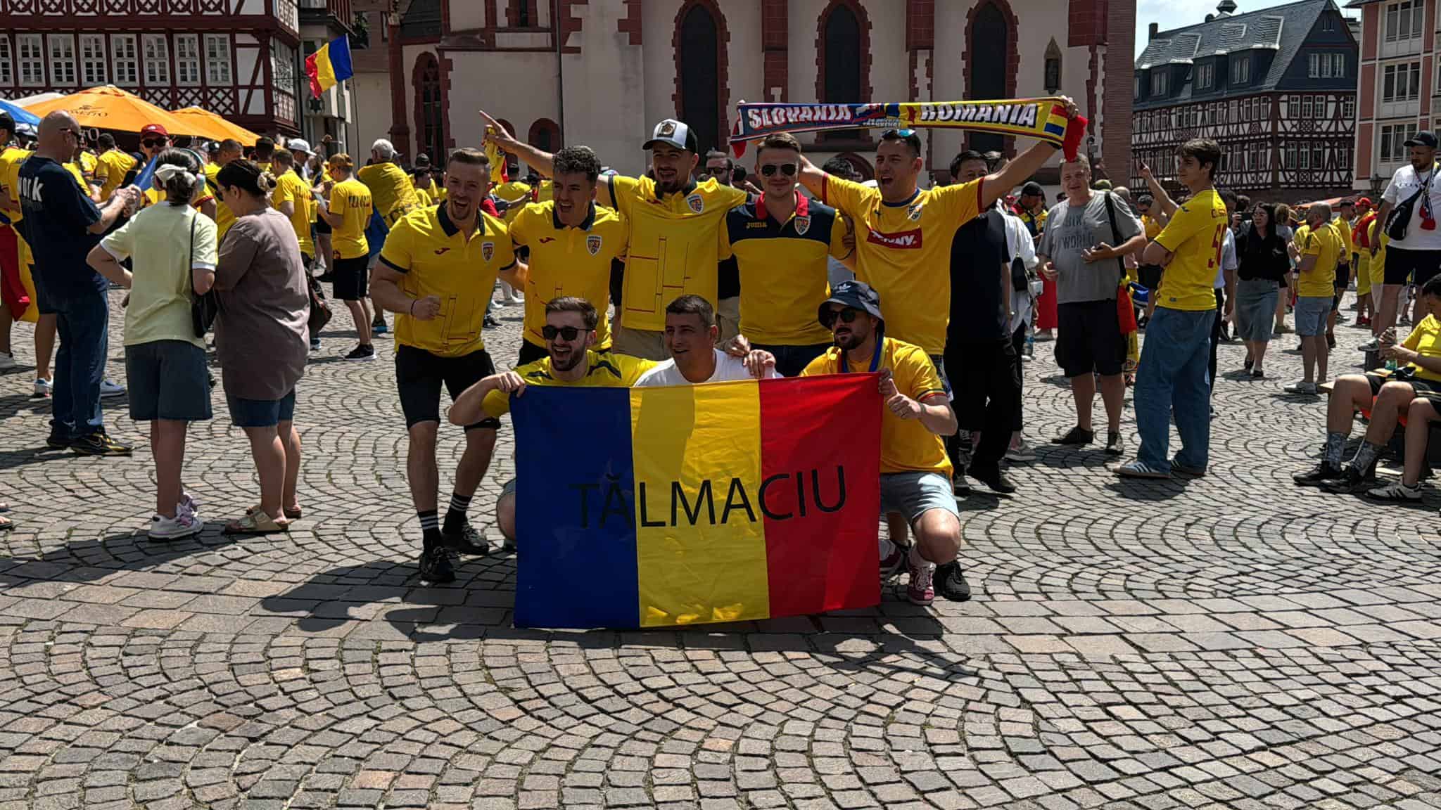 LIVE TEXT Peste 30.000 de români, printre care și sibieni sunt la Frankfurt ca să susțină ”tricolorii”. România - Slovacia 1-1 și ”tricolorii” merg în optimile de finală de pe primul loc în grupă (video, foto)