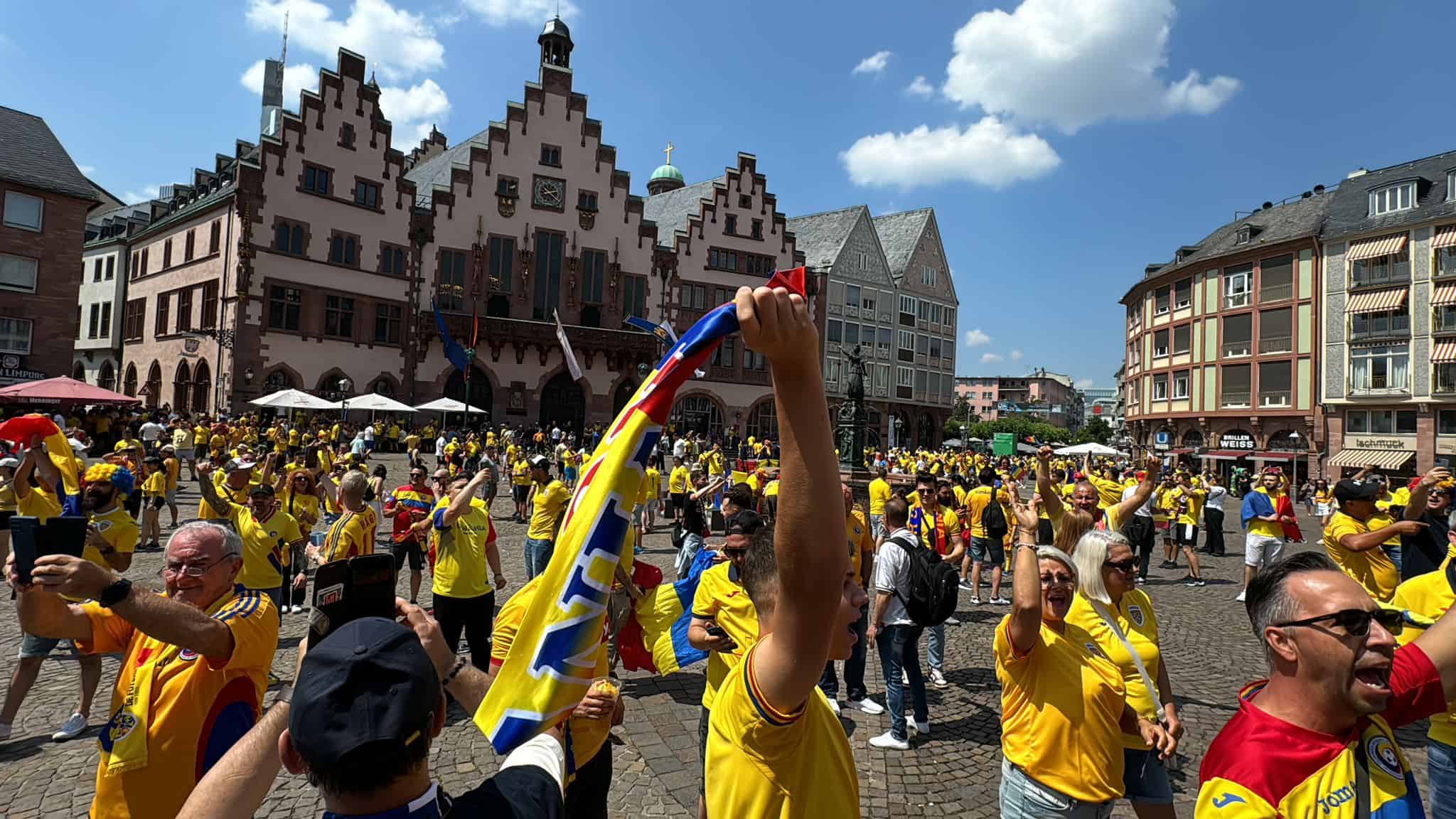 LIVE TEXT Peste 30.000 de români, printre care și sibieni sunt la Frankfurt ca să susțină ”tricolorii”. România - Slovacia 1-1 și ”tricolorii” merg în optimile de finală de pe primul loc în grupă (video, foto)