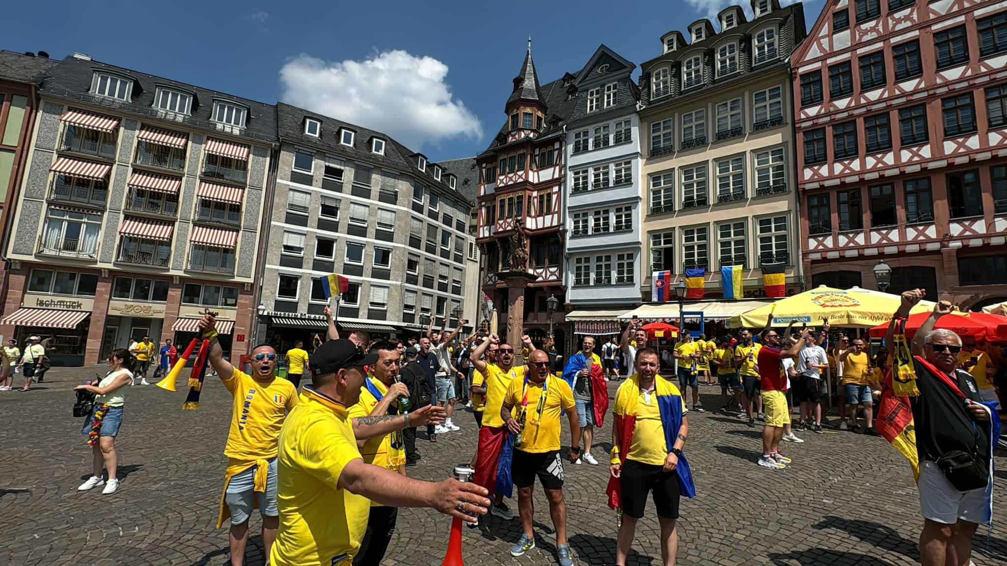 LIVE TEXT Peste 30.000 de români, printre care și sibieni sunt la Frankfurt ca să susțină ”tricolorii”. România - Slovacia 1-1 și ”tricolorii” merg în optimile de finală de pe primul loc în grupă (video, foto)