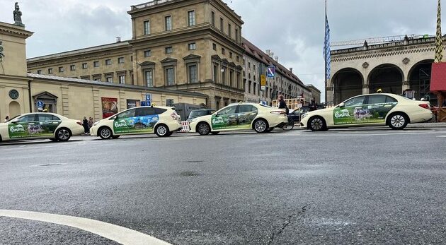 peste 600 de taxiuri colantate vor promova românia în timpul euro 2024 (foto)